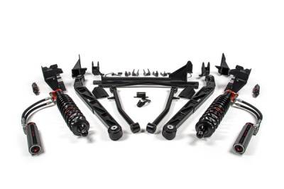 Linked Rear Suspension kit - OEM axle weld on brackets, FOX 3.0 Factory Race IBP Coilovers, with Fox bump stops | 2019-2026 GM Silverado / Sierra 1500 (15.5" of wheel travel) - Image 2