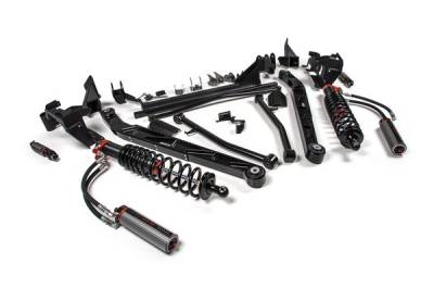 Linked Rear Suspension kit - OEM axle weld on brackets, FOX 3.0 Factory Race IBP Coilovers, with Fox bump stops | 2019-2026 GM Silverado / Sierra 1500 (15.5" of wheel travel) - Image 3