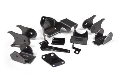 Linked Rear Suspension kit - OEM axle weld on brackets, FOX 3.0 Factory Race IBP Coilovers, with Fox bump stops | 2019-2026 GM Silverado / Sierra 1500 (15.5" of wheel travel) - Image 8